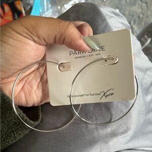 Parklane Silver Hoop Earrings (NWT)